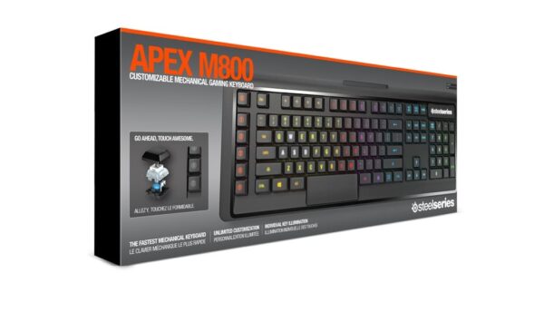 Steelseries APEX M800 RGB Mech Gaming Keyboard 64170 - Computer Accessories