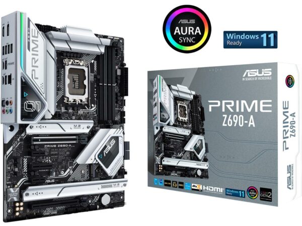 ASUS Prime Z690-A LGA 1700 Intel Motherboard - Intel Motherboards