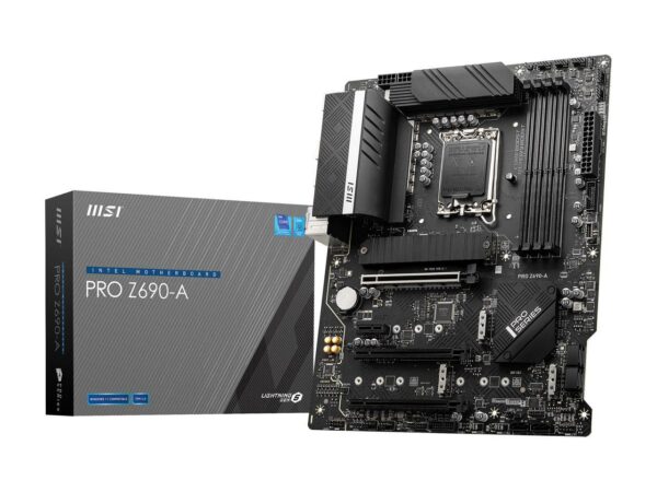 MSI PRO Z690-A DDR5 LGA1700 Intel Motherboard - Intel Motherboards