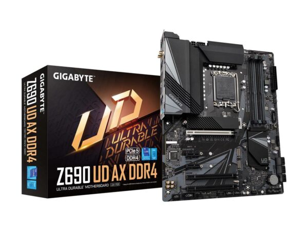 GIGABYTE Z690 UD AX DDR4 LGA 1700 Intel Z690 ATX Motherboard - Intel Motherboards