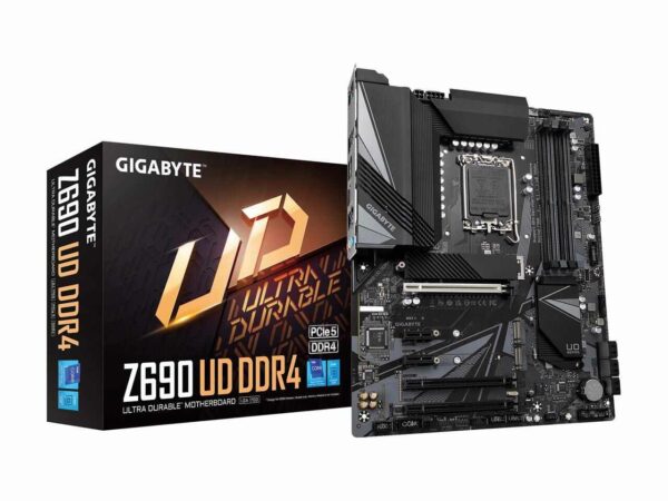 GIGABYTE Z690 UD DDR4 LGA 1700 Intel Motherboard - Intel Motherboards