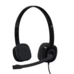 LOGITECH H151 Stereo Headset Black