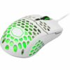 Cooler Master MM711 RGB-LED Lightweight 60g Wired Gaming Mouse Matte White - Computer Accessories