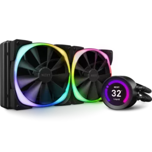 NZXT Kraken Z63 RGB 280MM AIO RGB CPU Liquid Cooler RL-KRZ63-R1 with LGA 1700 Bracket Black - AIO Liquid Cooling System