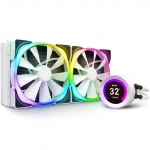 NZXT Kraken Z63 RGB 280MM AIO RGB CPU Liquid Cooler RL-KRZ63-RW with LGA 1700 Bracket White