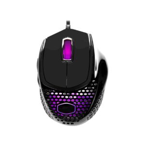 Cooler Master MM720 RGB and Unique Claw Grip Shape Lightweight Gaming Mouse Black - Computer Accessories