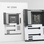 NZXT N7 Z590 N7-Z59XT-W1 (Supports 11th Gen CPUs, LGA1200) ATX Gaming Motherboard White