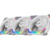 Lian Li UNI FAN SL120 V2 RGB White 3X 12CM Fan Pack with Controller UF-SL120V2-3W - Cooling Systems