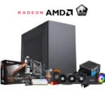 GENOS AMD Ryzen 5 5500 | 16GB | 500GB SSD | RX6600 | High Performance Editing & Gaming System Unit