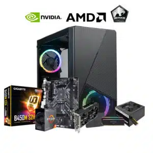 HANCOCK AMD Ryzen 3 4100/8GB/480GB/GTX 1650 Work or Gaming Mid Range System Unit - Consumer Desktop