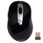 A4tech G11-570FX Wireless Rechargable Mouse Black Silver