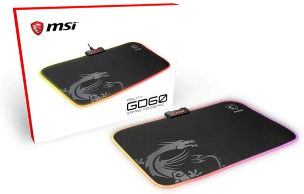 MSI Agility GD60 RGB Pro Gaming Mousepad - Computer Accessories