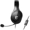 MSI Immerse GH20  Adjustable Microphone Lightweight Design Gaming Headphone - Computer Accessories