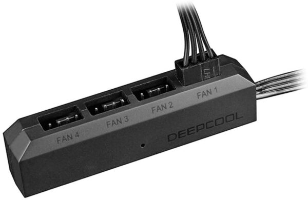 Deepcool FH-04 Fan Hub Control 4PWM Fan Speed Supports 3Pin/4Pin - Cooling Systems
