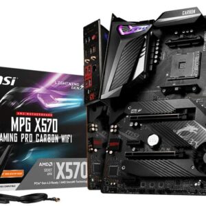 MSI MPG X570 Gaming Pro Carbon WIFI Motherboard - AMD Motherboards