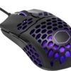 Cooler Master MM711 RGB-LED Lightweight 60g Wired Gaming Mouse Matte Black - Computer Accessories