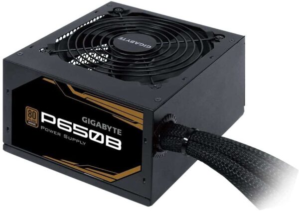 Gigabyte GP-P650B 650W 80 Plus Bronze Certified Quiet Fan Active Power Protection Power Supply - Power Sources