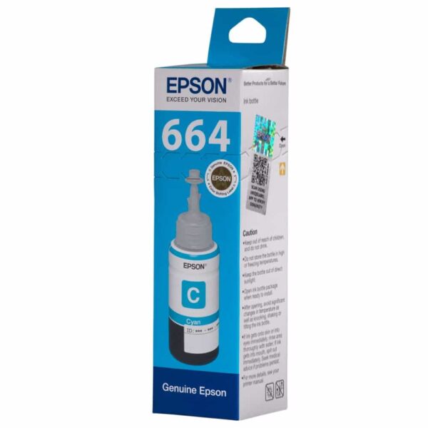 Epson Bottle Cyan Ink T664200 - Printers
