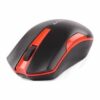 A4TECH G3-200N Wireless Mouse Black Red - Computer Accessories