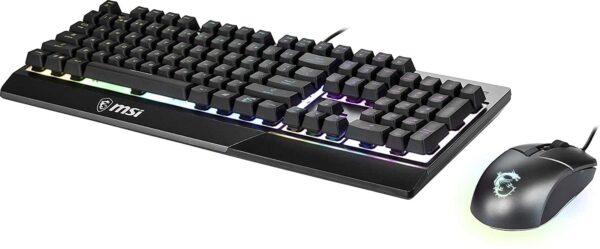 MSI Vigor GK30 Combo Backlit RGB Gaming Keyboard & Gaming Mouse Combo - Computer Accessories