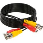 BNC Video & Power 20 Meters Siamese Cable for CCTV Surveillance Camera Ready to Use