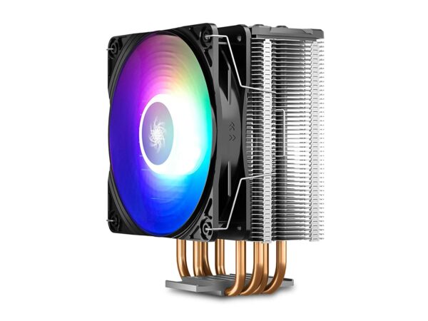 DEEPCOOL GAMMAXX GT A-RGB CPU Air Cooler SYNC A-RGB Fan and Black Top Cover - Aircooling System