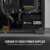 Corsair CV Series CV550 550W 80+ Bronze Certified Power Supply - Power Sources