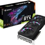 Gigabyte Aorus GeForce RTX 3060 Elite 12G 3X WINDFORCE Fans, 12GB 192-bit GDDR6 Video Card GV-N3060AORUS E-12GD