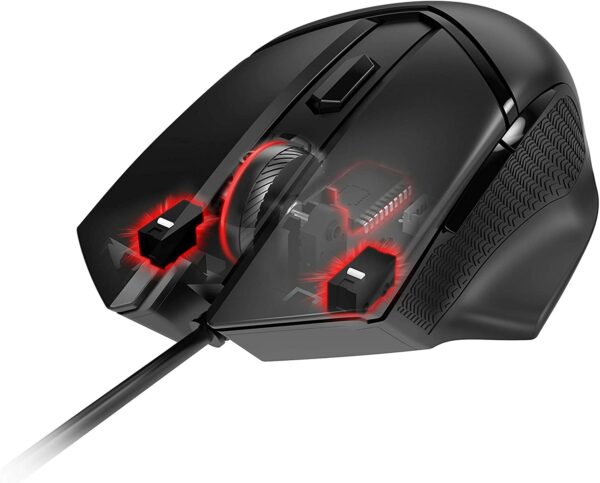 MSI CLUTCH GM20 Elite 6400 DPI USB RGB Adjustable Gaming Mouse - Computer Accessories