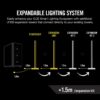Corsair iCUE LT100 Smart Lighting Tower Starter Kit - Computer Accessories