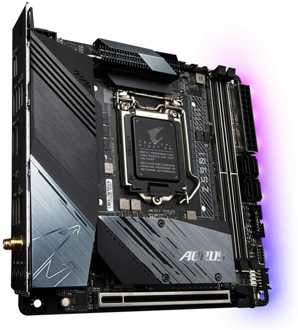 Gigabyte Z590I AORUS Ultra (LGA 1200/Intel Z590/Mini-ITX) Gaming Motherboard - Intel Motherboards