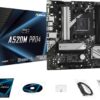 ASRock A520M Pro4 mATX AMD Ryzen Motherboard - AMD Motherboards