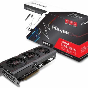 Sapphire Pulse RX 6800 XT PCIe 4.0 Gaming Graphics Card with 16GB GDDR6 11304-03-20G - AMD Video Cards