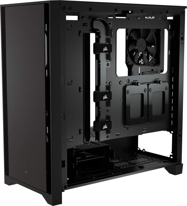 Corsair 4000D Tempered Glass Midtower ATX Case (Black) - Chassis