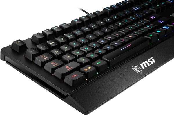 MSI Vigor GK20 US Gaming Backlit RGB Gaming Keyboard - Computer Accessories
