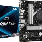 ASRock A520M Pro4 mATX AMD Ryzen Motherboard