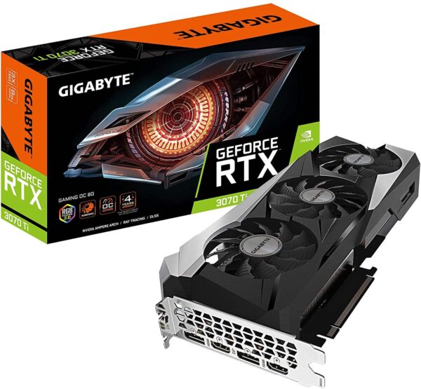 GIGABYTE GeForce RTX 3070 Ti Gaming OC 8GB 256-bit GDDR6X GV-N307TGAMING OC-8GD Video Card - Nvidia Video Cards