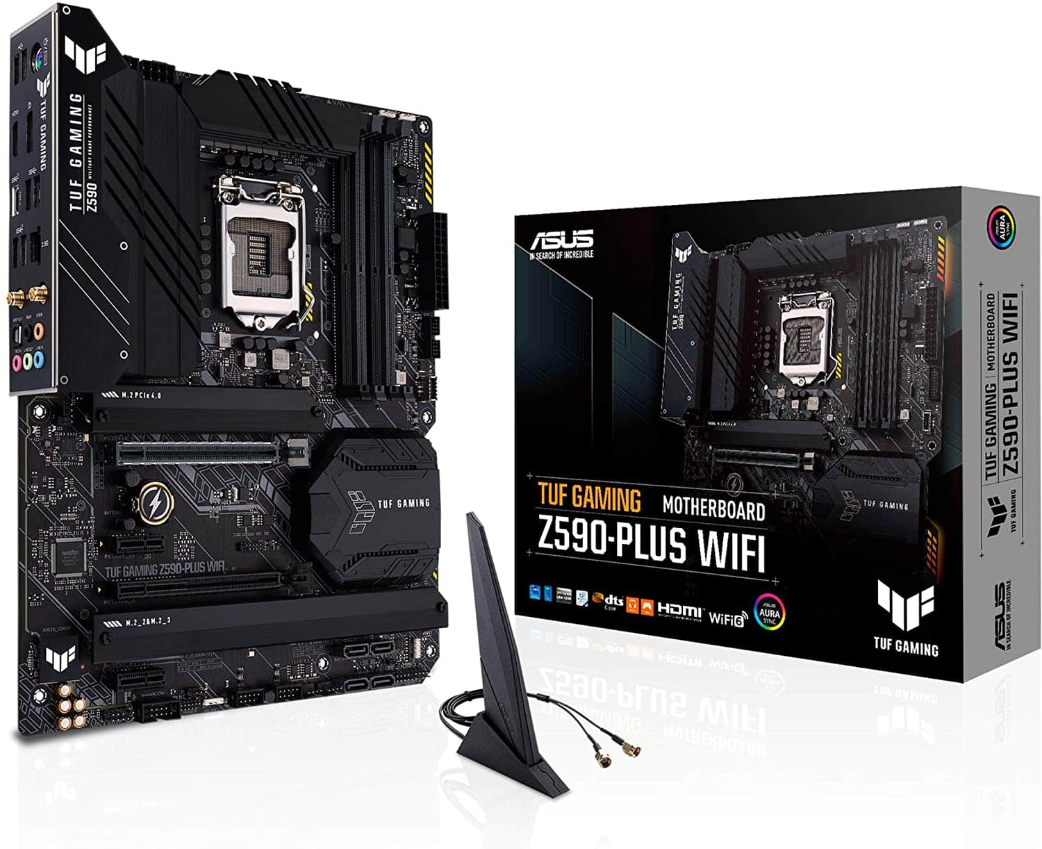 ASUS TUF Gaming Z590-Plus (WiFi 6) LGA 1200 (Intel 11th/10th Gen) ATX  Gaming Motherboard Bermor Techzone