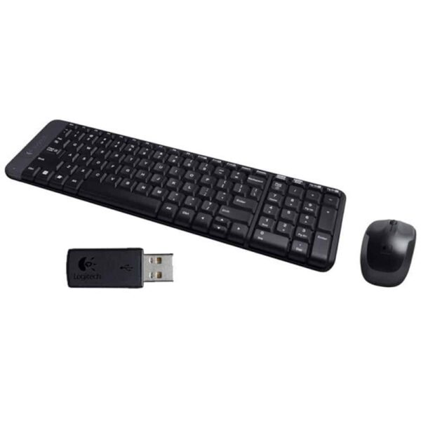 Logitech Media Combo MK200 Full-Size Keyboard and Optical Mouse - Computer Accessories