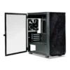 Tecware Forge M High Airflow w/ FREE 4 Omni aRGB Fans mATX PC Case Black - BTZ Flash Deals