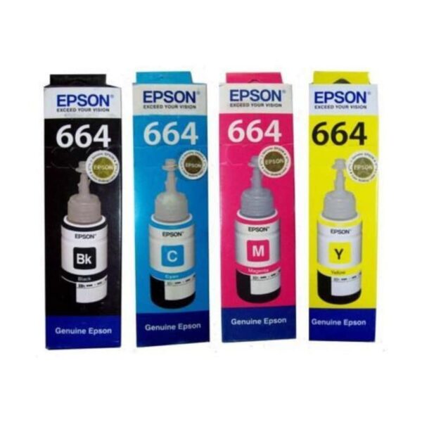 Epson Bottle Black Ink T664100 - Printers