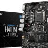 MSI H410M-A PRO mATX ProSeries Motherboard - Intel Motherboards