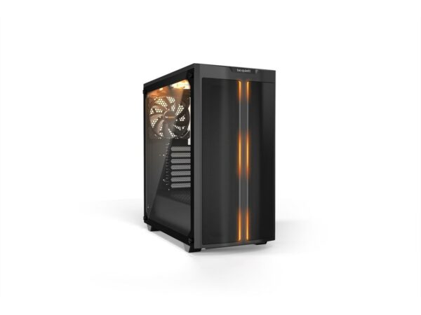 Be Quiet! Pure Base 500DX Black ATX Computer Case ARGB Mid Tower Tempered Glass Window - Chassis