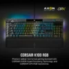 CORSAIR K100 RGB Optical-Mechanical Midnight Gold Gaming Keyboard CH-912A21A-NA - Computer Accessories