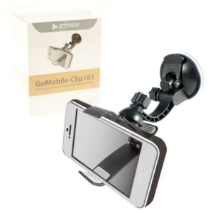 Cliptec GoMobile 160 Mobile Gadget Car Clip Holder - Cables/Adapter