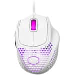 Cooler Master MM720 RGB and Unique Claw Grip Shape Lightweight Gaming Mouse White