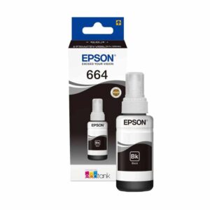 Epson Bottle Black Ink T664100 - Printers