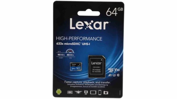 Lexar 633x Class 10 32GB | 64GB | 128GB | 256GB 100MB/s MicroSD Memory Card - Gadget Accessories