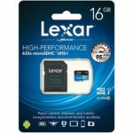 Lexar 16GB 633x Class 10 95MB/s Micro SD Card