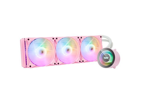 DarkFlash DX360 AIO Liquid Cooling System Pink - AIO Liquid Cooling System